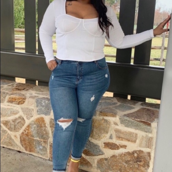 Wild Fable Bustier Shirt - Picture 3 of 5